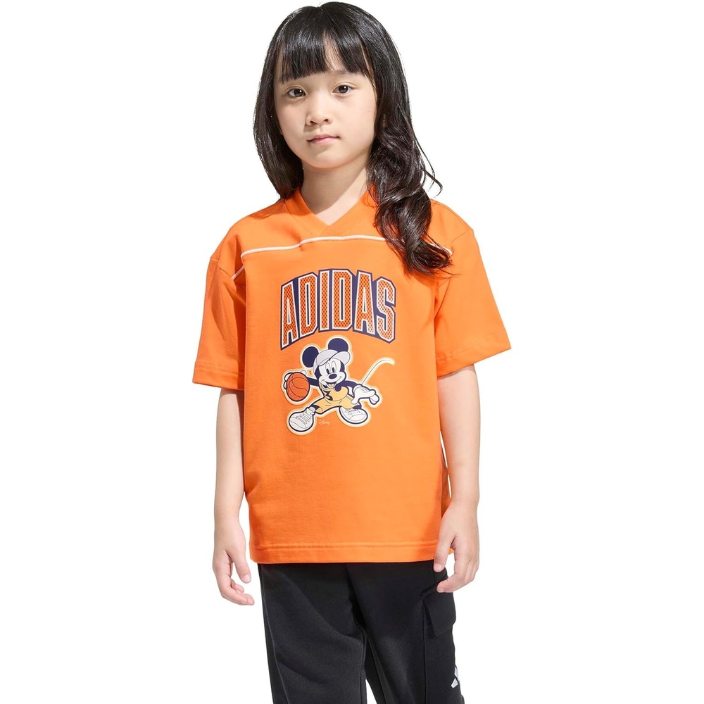 image:imageAdidas Boys Disney Mickey Mouse TShirtPure OrangeDark BlueOff WhiteMickey Mouse