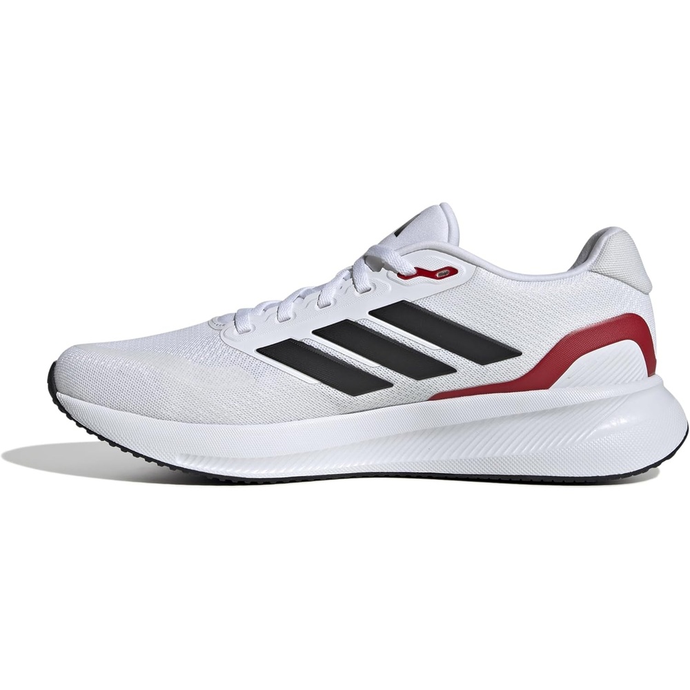 image:imageAdidas Mens Run Falcon 5WhiteBlackBetter Scarlet