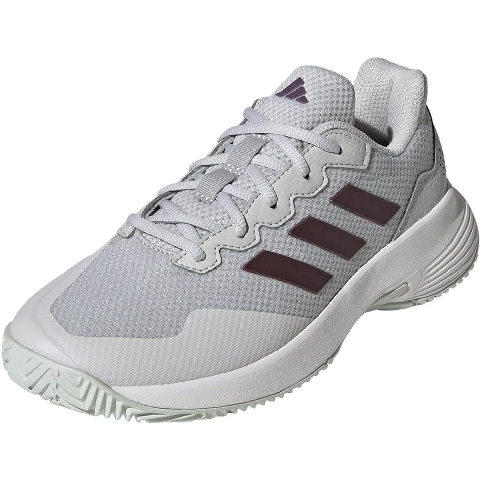image:imageAdidas Womens Gamecourt 2 WSneakerGreyAurora MetallicWhite