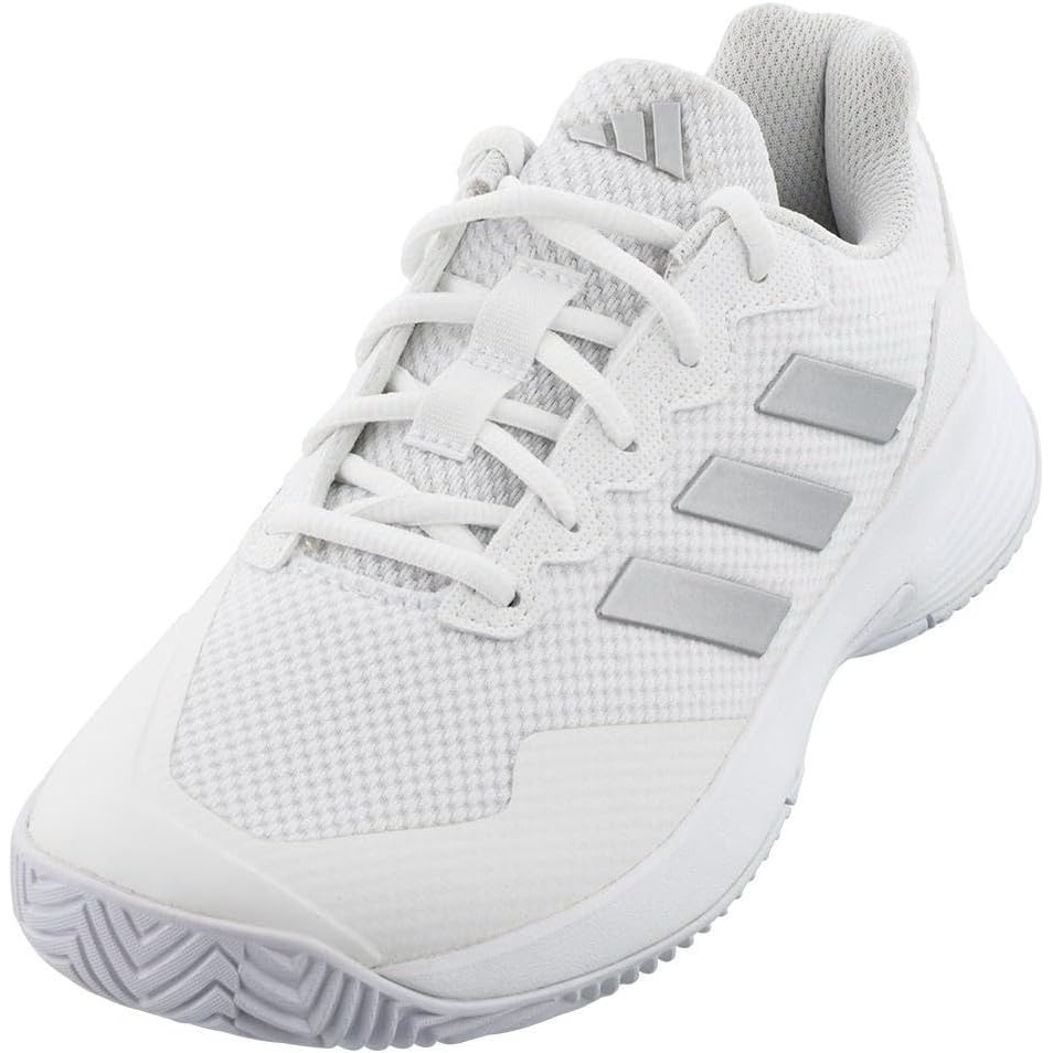 image:imageAdidas Womens Gamecourt 2 WSneakerWhiteSilver MetallicWhite