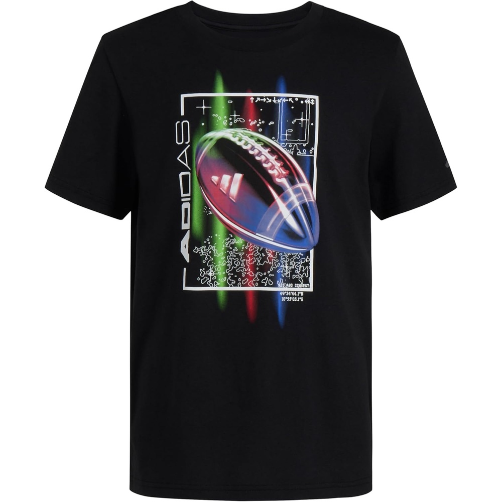 image:imageadidas Boys Stay Dry Climalite Short Sleeve TShirtNew Black Football