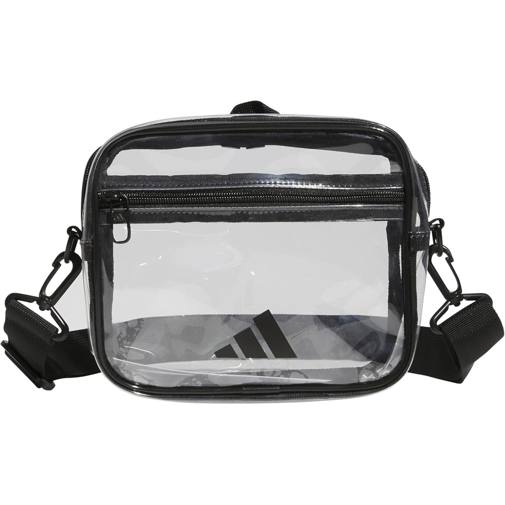 image:imageadidas Clear Stadium Bag  Small Transparent Crossbody 4LClearBlack