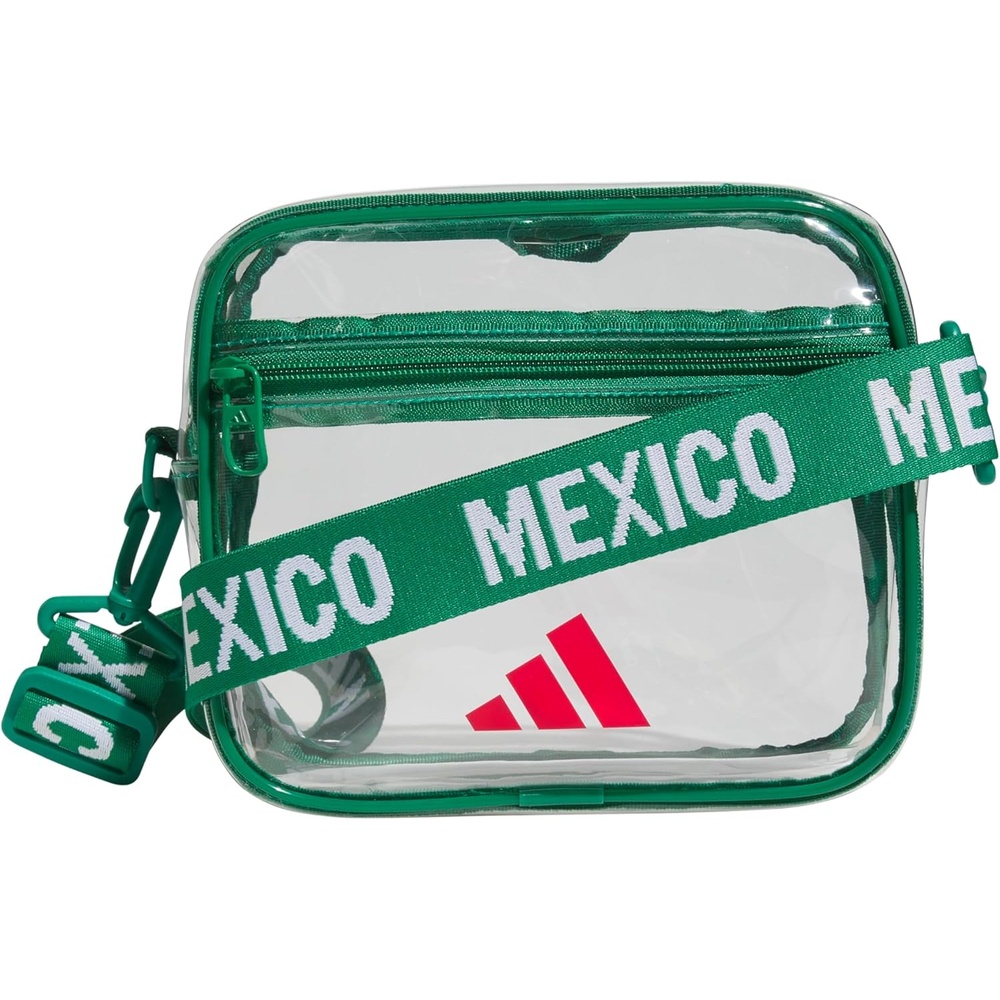 image:imageadidas Clear Stadium Bag Small Transparent Crossbody 4LMexico