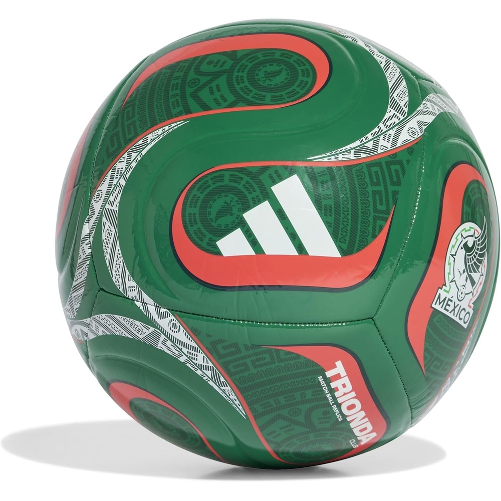 image:imageadidas FIFA World Cup 26 Trionda Host Nation League Soccer BallBold GreenTeam Dark GreenAurora IvyMexico