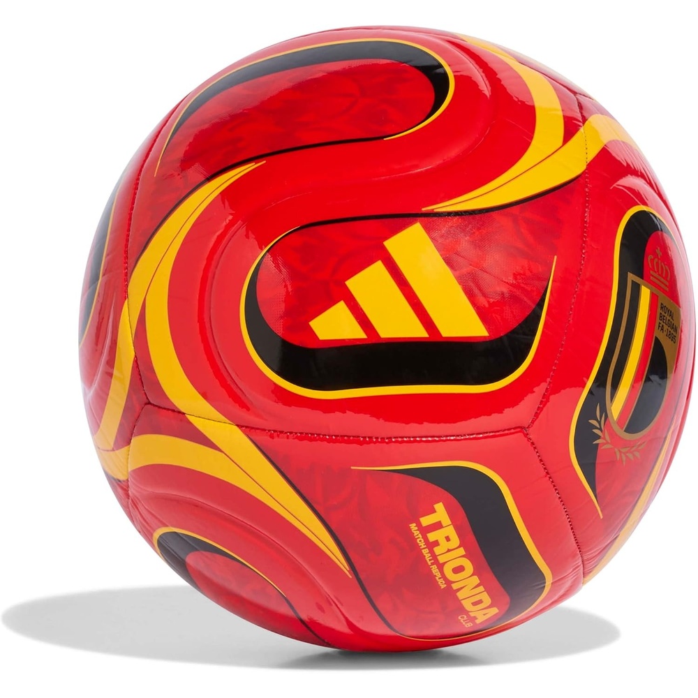 image:imageadidas FIFA World Cup 26 Trionda Host Nation League Soccer BallRedTeam Power RedBlackBelgium