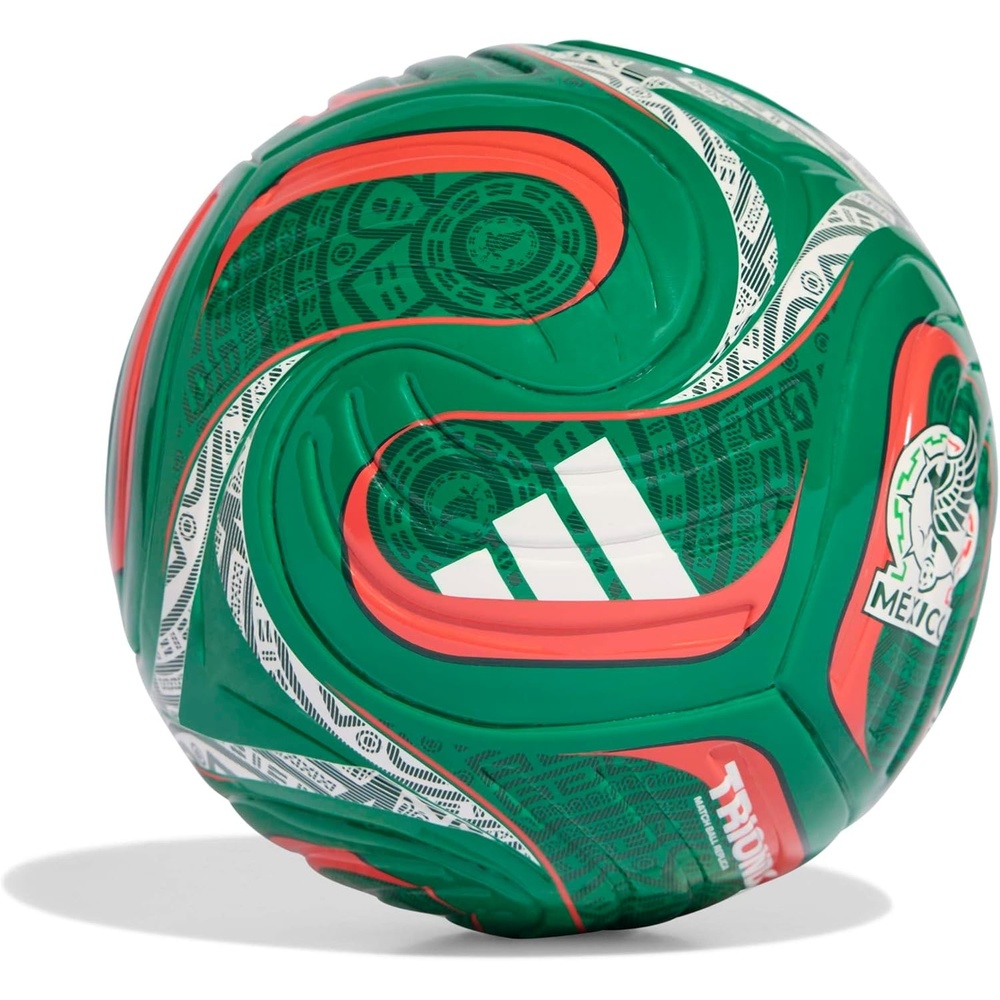 image:imageadidas FIFA World Cup 26 Trionda Mini Soccer BallBold GreenTeam Dark GreenAurora IvyMexico