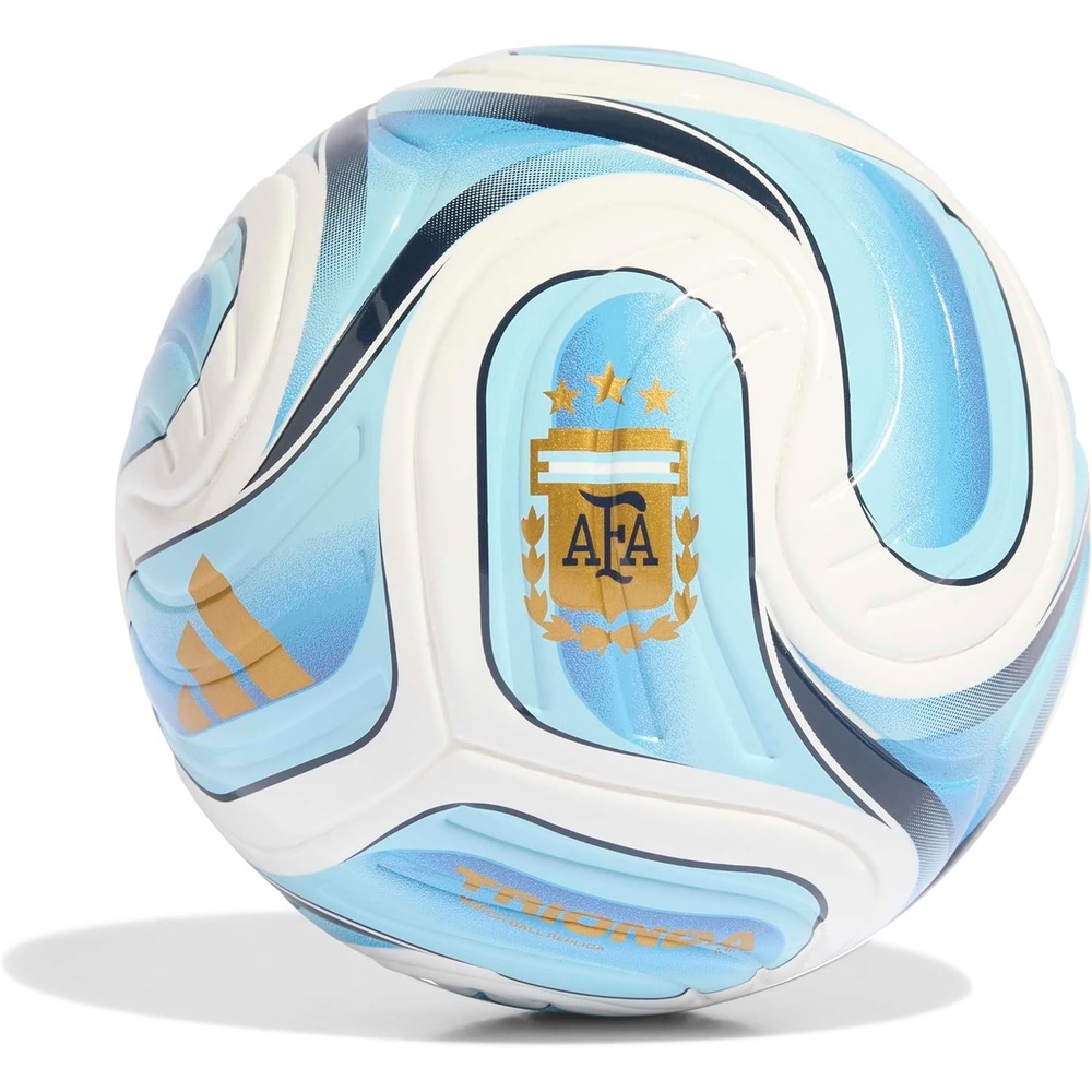 image:imageadidas FIFA World Cup 26 Trionda Mini Soccer BallWhiteIcey BlueLight BlueArgentina