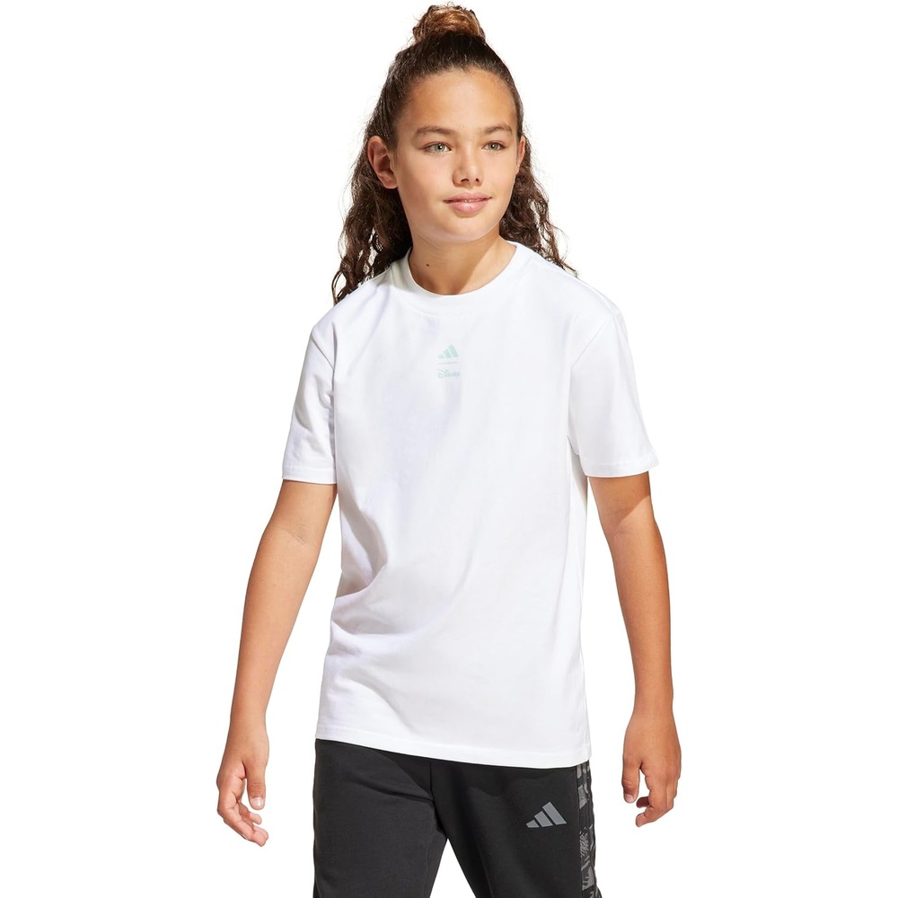 image:imageadidas Kids Disney Lilo and Stitch Graphic TShirtWhiteSemi Flash Aqua