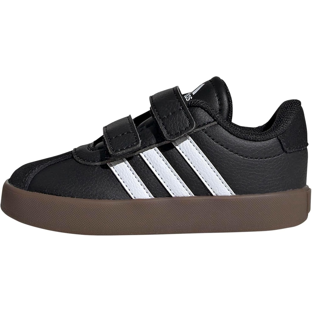 image:imageadidas Kids VL Court 30 SneakersBlackWhiteGum