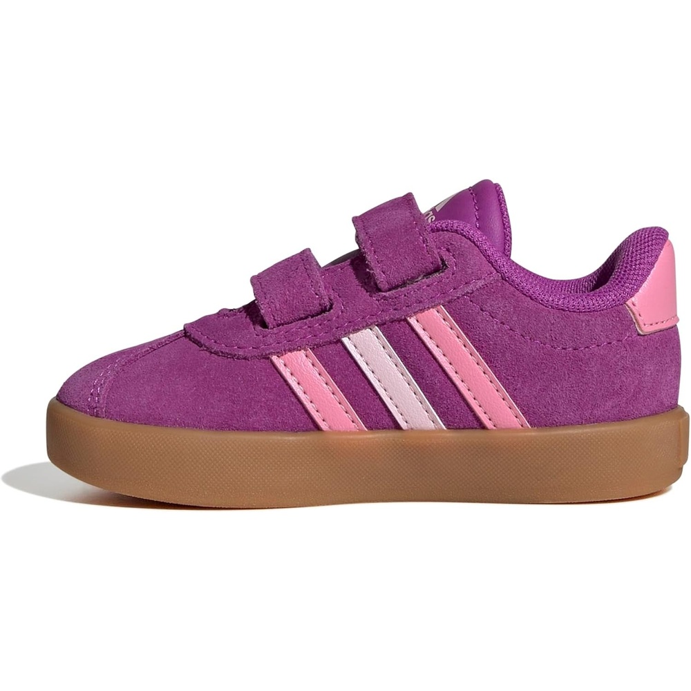 image:imageadidas Kids VL Court 30 SneakersFlash PinkBliss PinkClear Pink