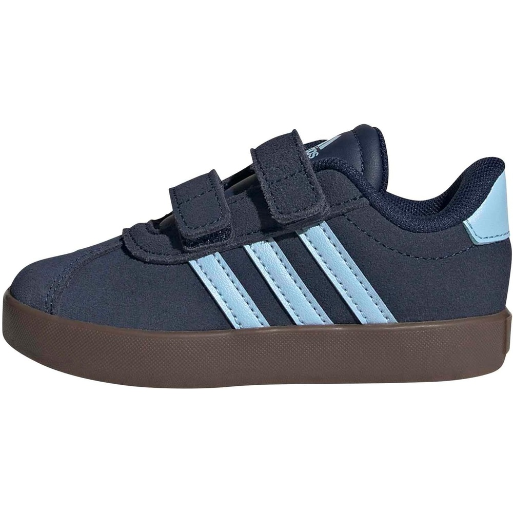 image:imageadidas Kids VL Court 30 SneakersNight IndigoClear SkyGum