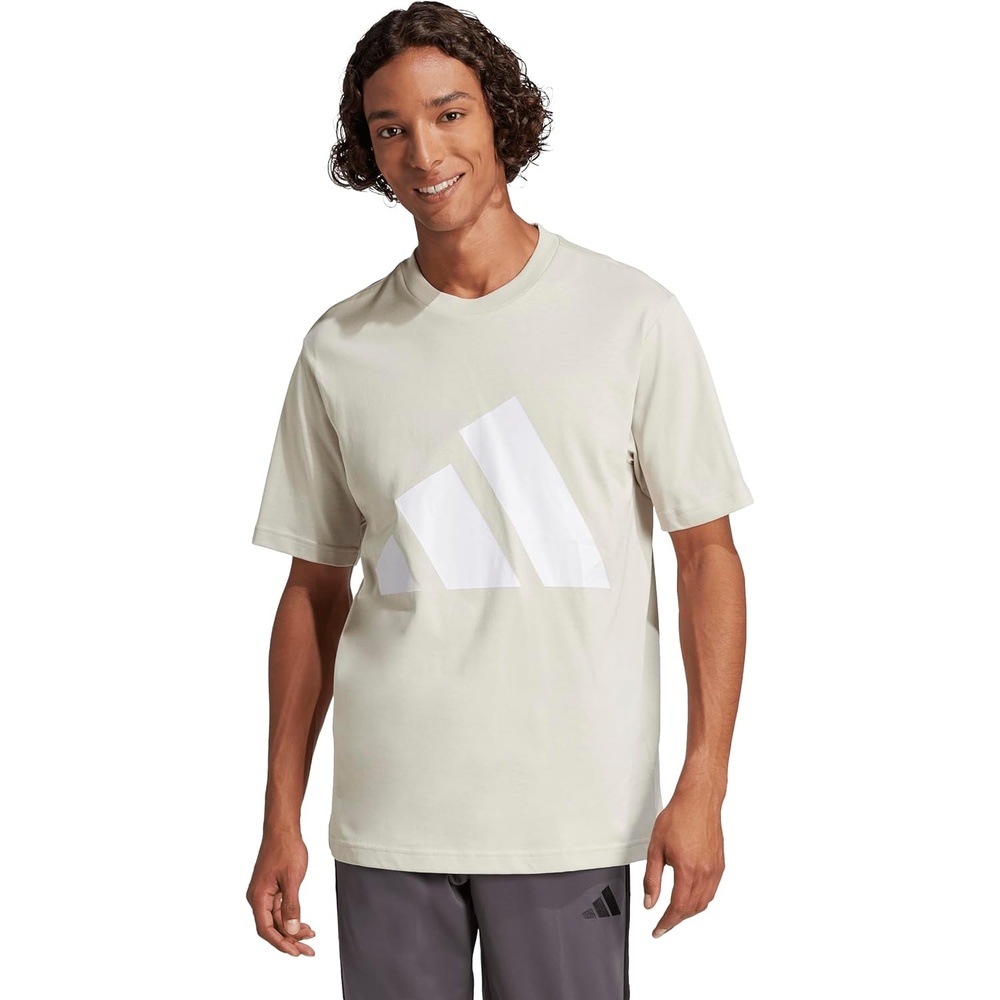 image:imageadidas Mens Essentials Big Logo TShirtWonder AluminaWhite