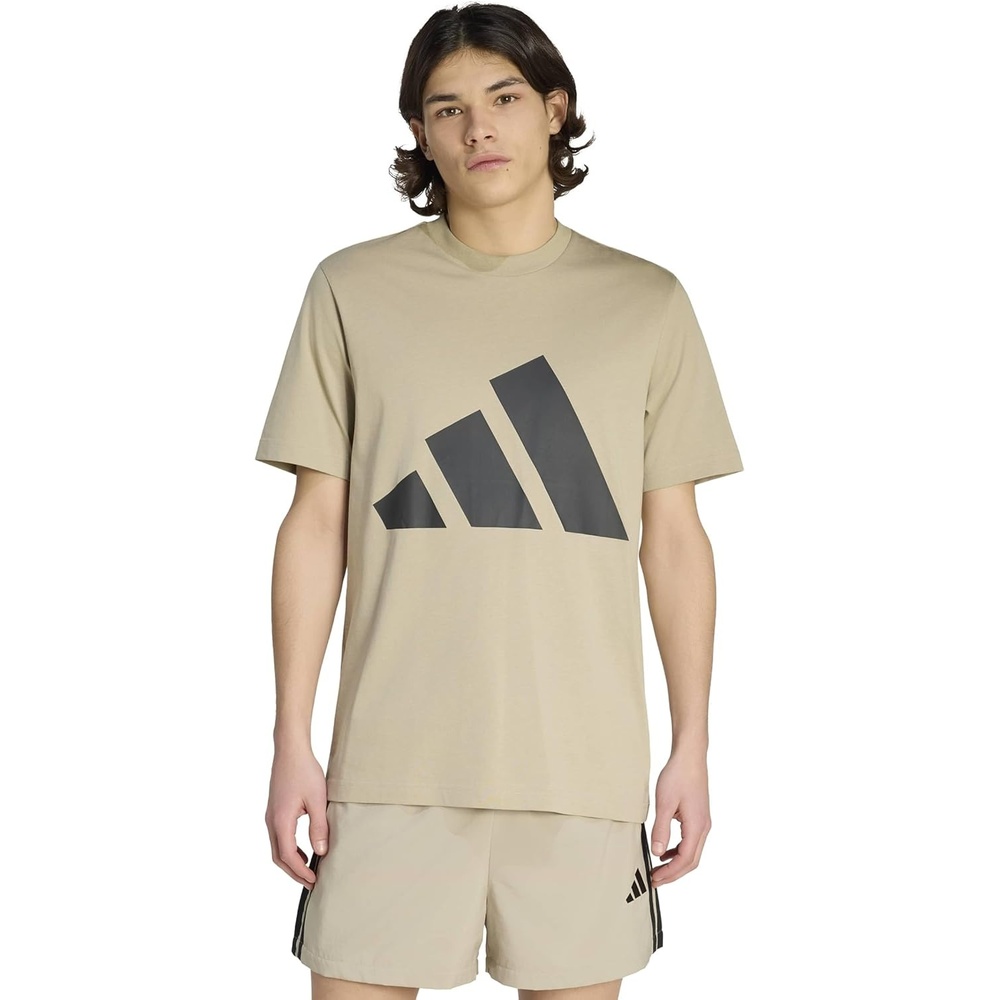 image:imageadidas Mens Essentials Big Logo TShirtWonder CargoBlack