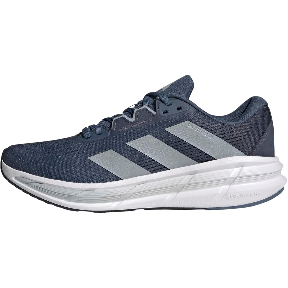 image:imageadidas Mens Questar 3 Running Sneakers Shoes BluePreloved InkHalo SilverShadow Navy