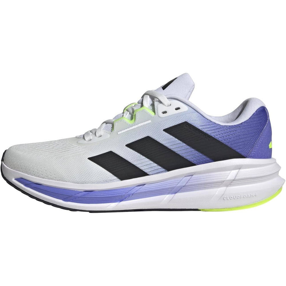 image:imageadidas Mens Questar 3 Running Sneakers Shoes BlueWhiteBlackCobalt Blue