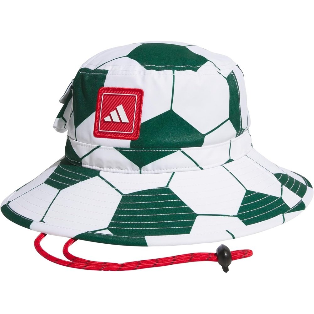 image:imageadidas Mens Soccer Ball Hat Fan Bucket Country ColorsMexico