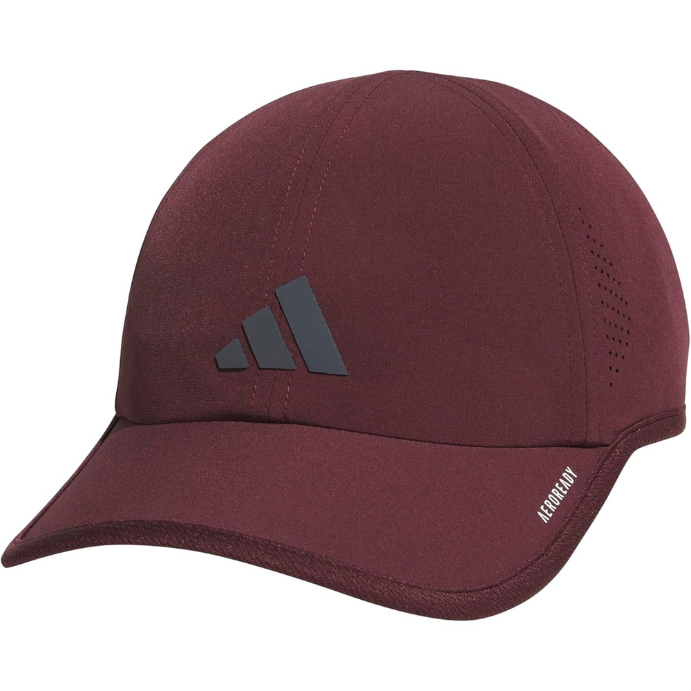 image:imageadidas Mens Superlite Hat Lightweight MoistureWicking Cap for Workout and TrainingAurora Ruby RedOnix Grey3