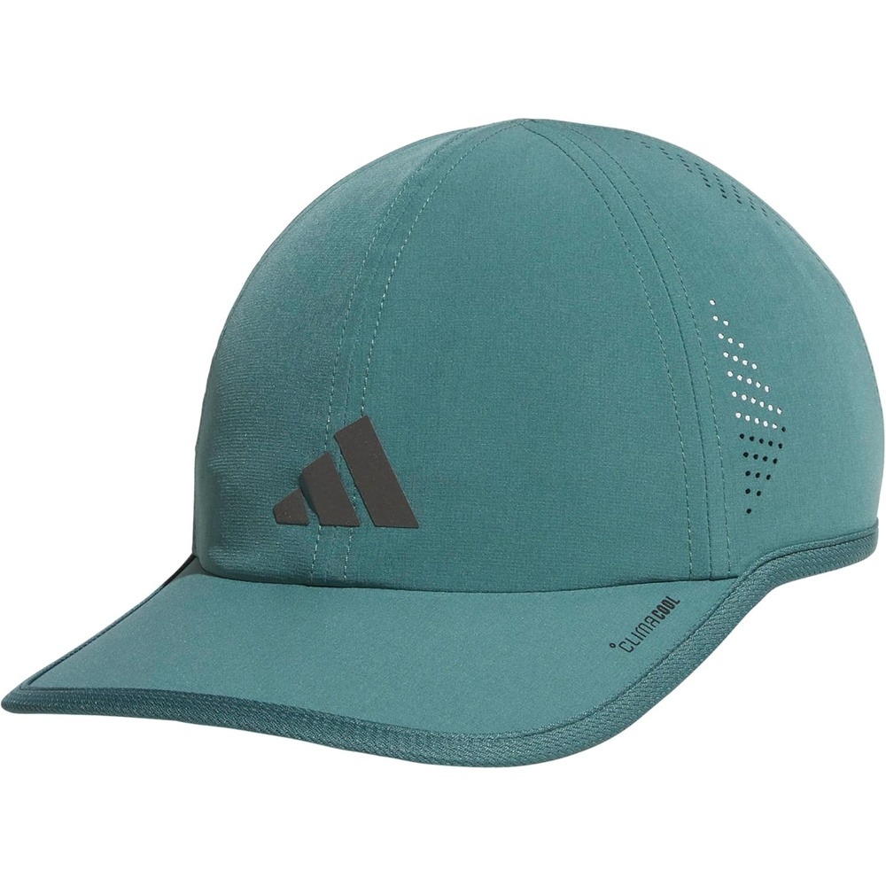 image:imageadidas Mens Superlite Hat Lightweight MoistureWicking Cap for Workout and TrainingPreloved Teal GreenBlack3
