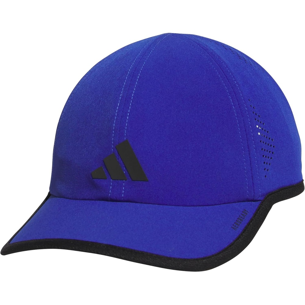 image:imageadidas Mens Superlite Hat Lightweight MoistureWicking Cap for Workout and TrainingSemi Lucid BlueBlack3