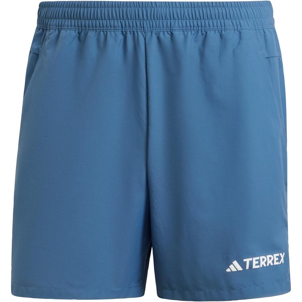 image:imageadidas Mens Terrex Multi Athletic Shorts Casual Bottoms Casual  GreenWonder Steel