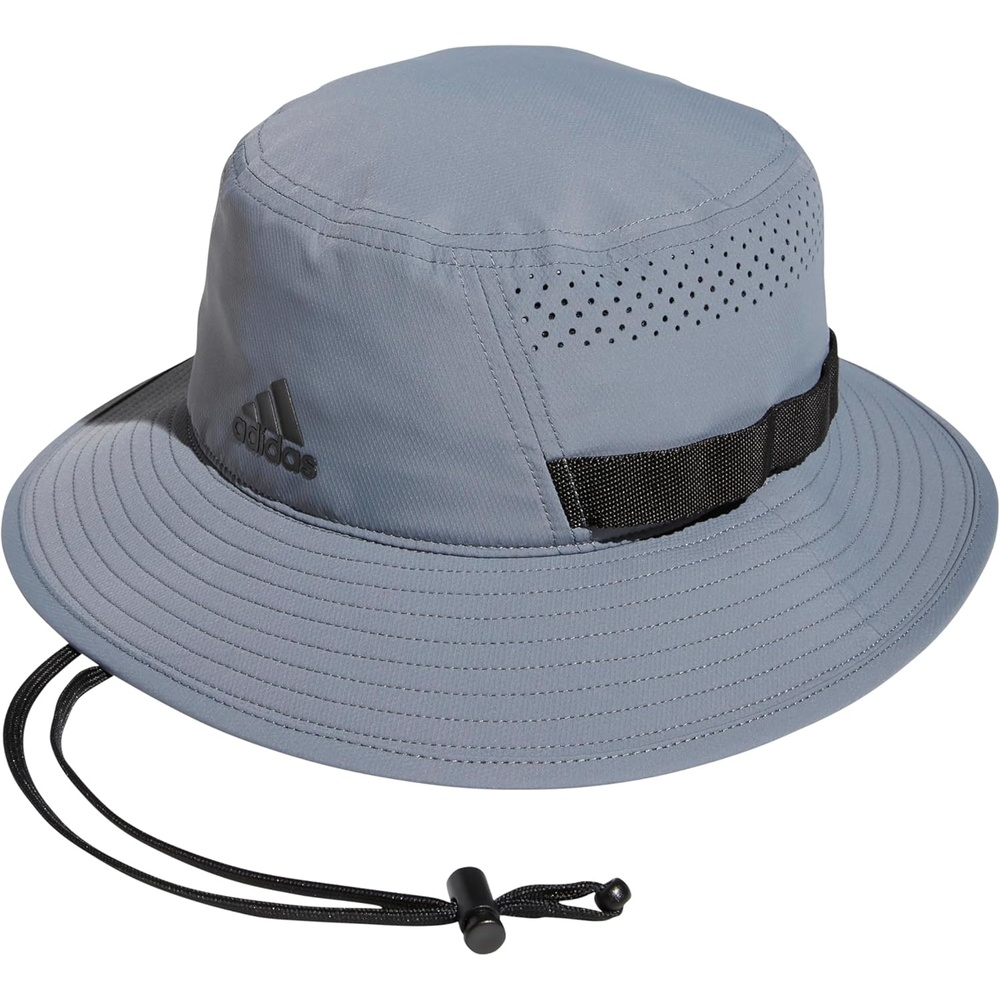 image:imageadidas Mens Victory Bucket Hat Outdoor Sun Boonie for Hiking and FishingGreyBlack4