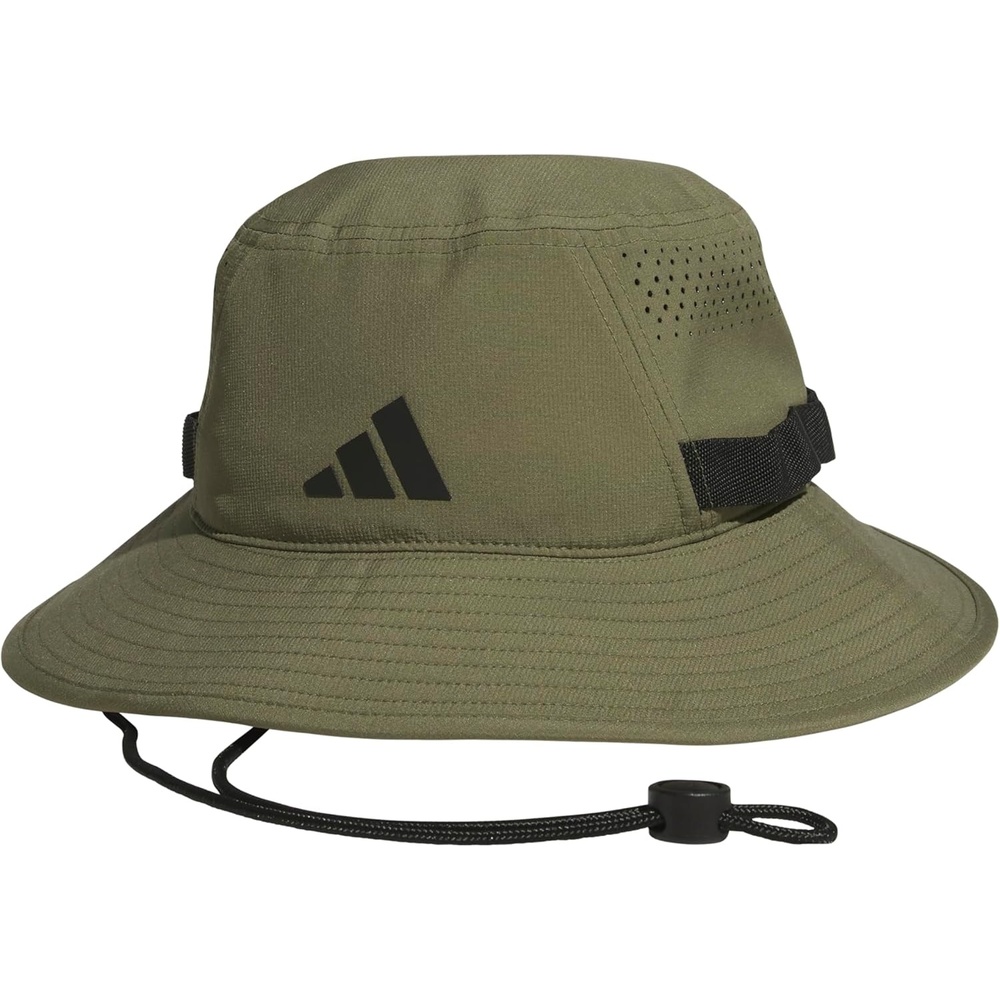 image:imageadidas Mens Victory Bucket Hat  Outdoor Sun Boonie for Hiking and FishingOlive Strata GreenBlack5