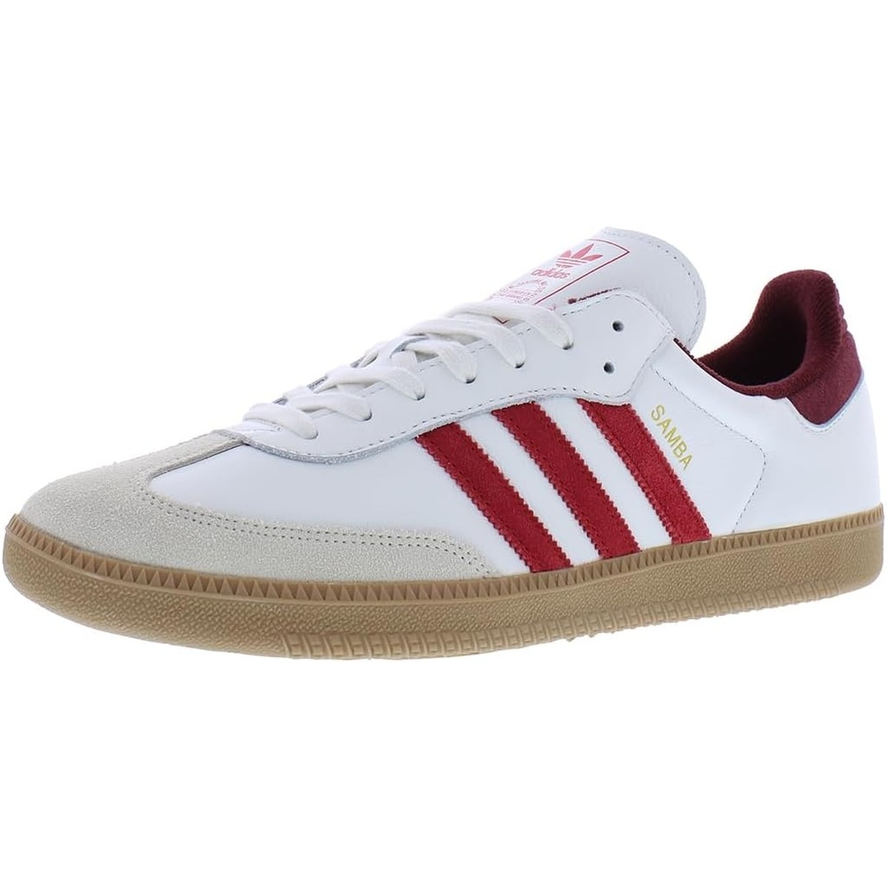image:imageadidas Unisex Adult Samba Indoor ShoeCore WhiteBetter ScarletShadow Red