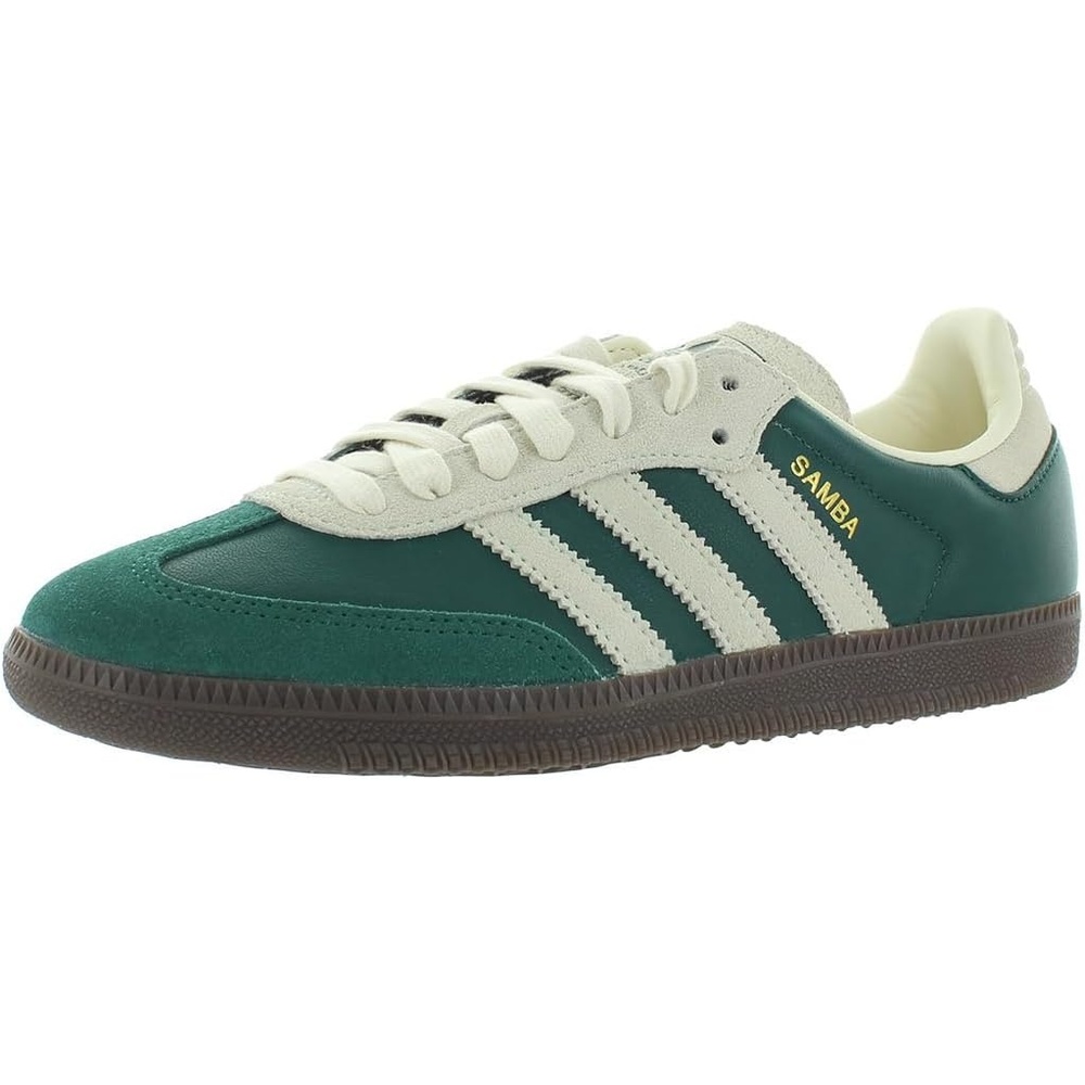 image:imageadidas Unisex Adult Samba Indoor ShoeGreenTaupe
