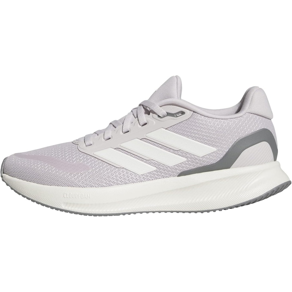 image:imageadidas Womens Run Falcon 5 Running ShoesIce PurpleOff WhiteBlack