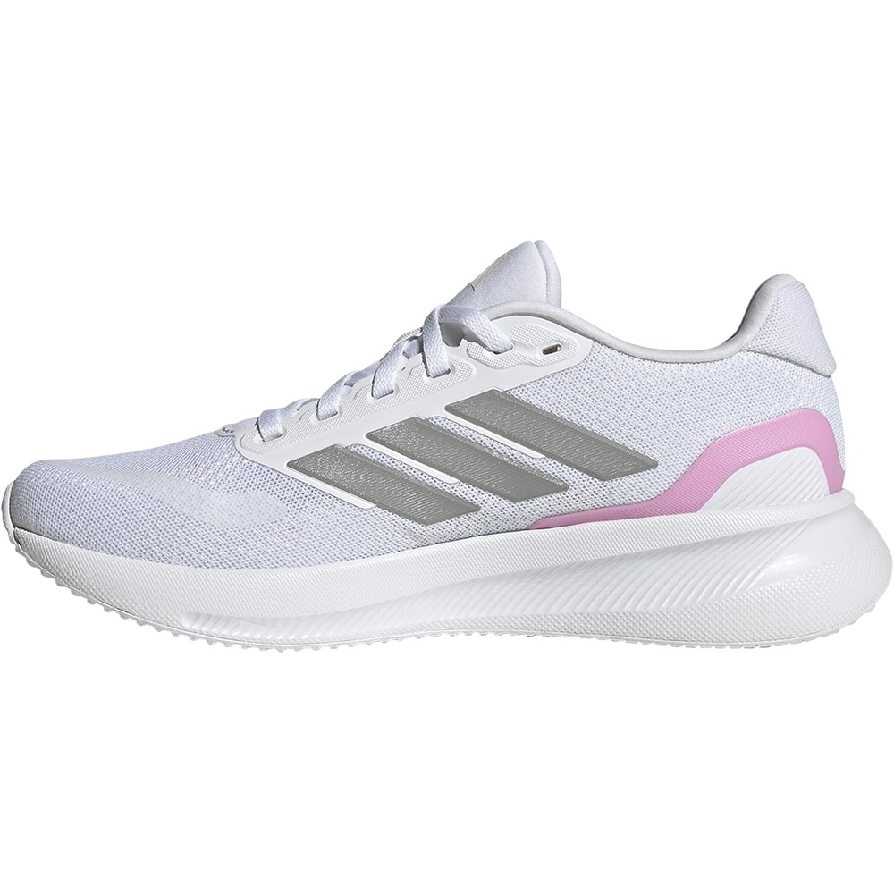 image:imageadidas Womens Run Falcon 5 Running ShoesWhiteSolid GreyBlack
