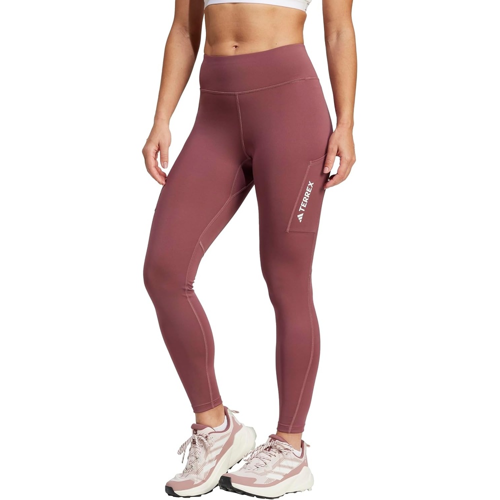 image:imageadidas Womens Terrex Multi Hiking TightsQuiet Crimson
