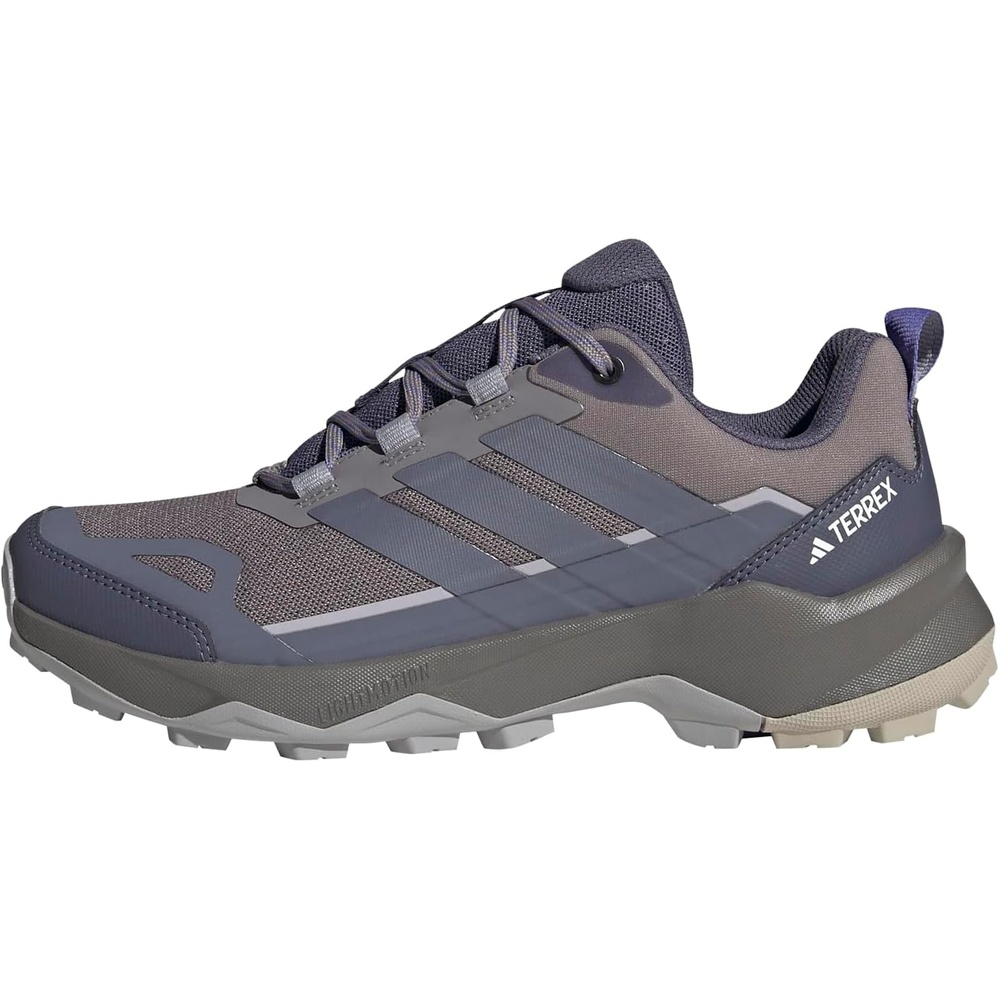 image:imageadidas Womens Terrex Skychaser Ax5 Hiking Hiking Sneakers Shoes  Brown GreyTaupe OxidePreloved VioletGlory Grey