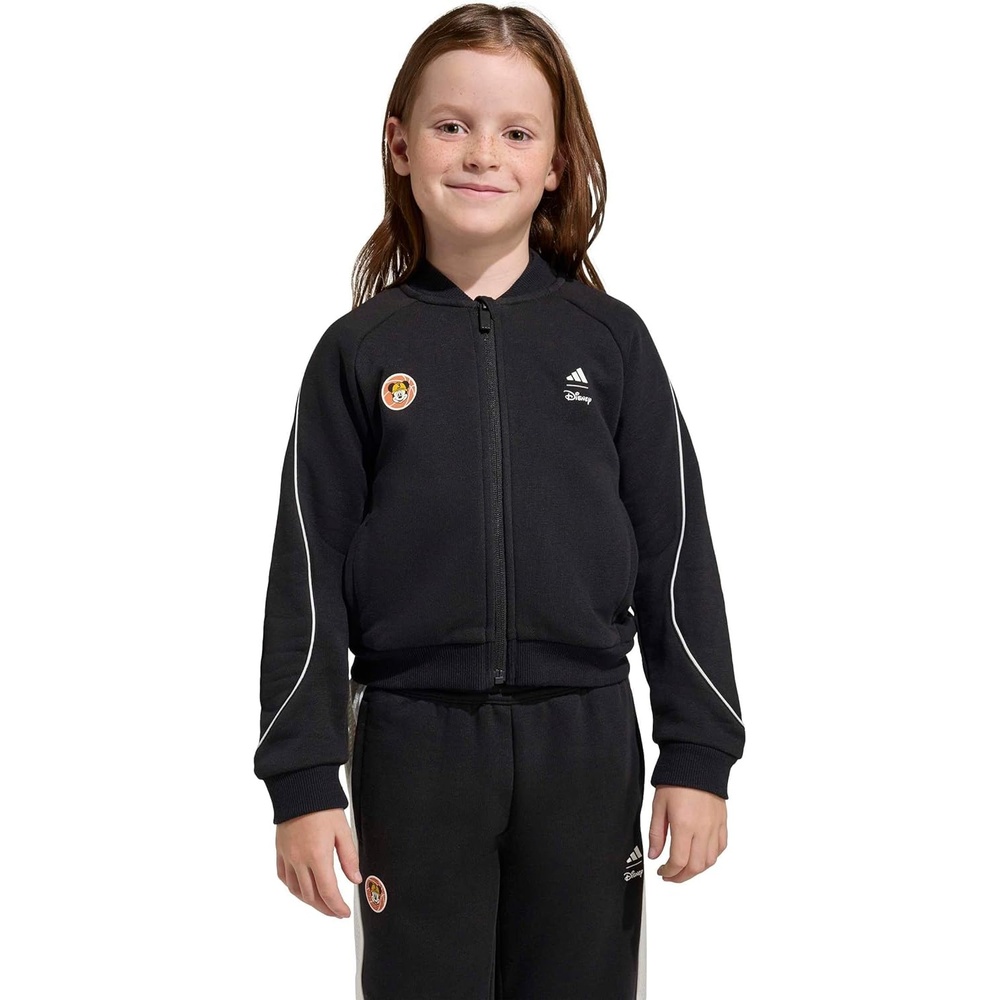 image:imageadidas girls Disney Mickey Mouse Track TopBlackOff WhiteMickey Mouse
