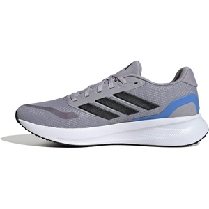 Adidas Mens Run Falcon 5(Glory Grey/Black/Blue Fusion)