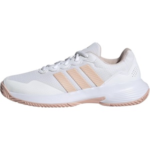 Adidas Womens Gamecourt 2 WSneaker(White/Blush Pink/White)