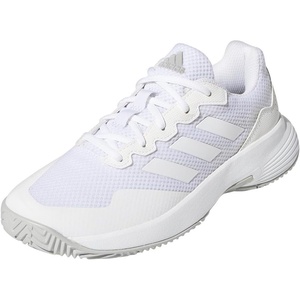 Adidas Womens Gamecourt 2 WSneaker(White/White/Grey)