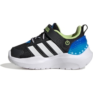 adidas Baby Lightorama Shoe(Black/White/Lucid Ray Blue)