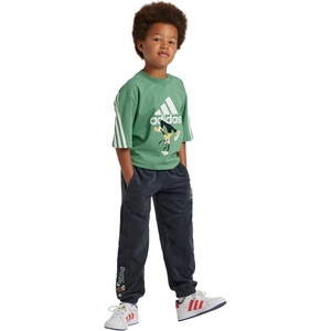 adidas Boys’ Disney Mickey Mouse Pants(Carbon/Off White)