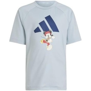 adidas Boys’ Disney Mickey Mouse T-Shirt Set(Wonder Blue/Dark Blue/Crew Yellow)