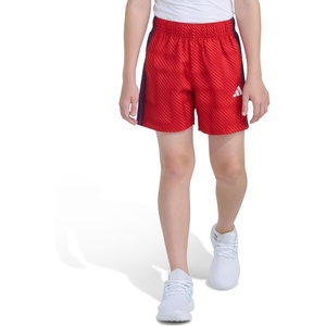 adidas Boys Elastic Waistband World Cup Soccer Short(Pure Ruby)