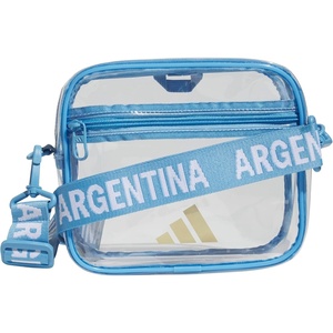 adidas Clear Stadium Bag – Small Transparent Crossbody, 4L(Argentina)