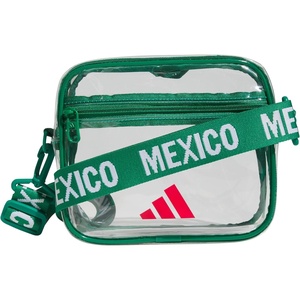 adidas Clear Stadium Bag – Small Transparent Crossbody, 4L(Mexico)