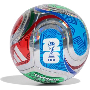 adidas FIFA World Cup 26™ Trionda Host Nation League Soccer Ball(Multicolor/White/Team Royal Blue/Solar Blue Foil)