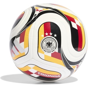 adidas FIFA World Cup 26™ Trionda Host Nation League Soccer Ball(White/Team Power Red/Collegiate Gold/Black/Germany)