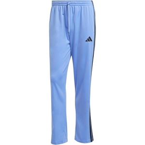 adidas Men’s 3-Stripes Tricot Open Hem Track Pants(Blue Fusion)