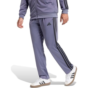 adidas Men’s 3-Stripes Tricot Open Hem Track Pants(Preloved Violet)
