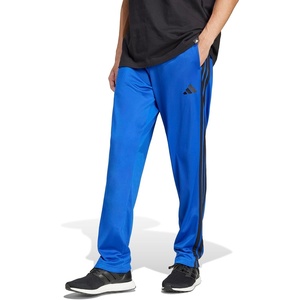 adidas Men’s 3-Stripes Tricot Open Hem Track Pants(Team Royal Blue)