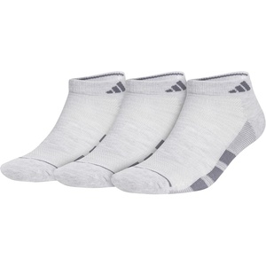 adidas Men’s All Day Training Low Cut Ankle Socks (3 Pairs) Lightweight Performance(Cool Light Heather/Onix Grey/Grey)