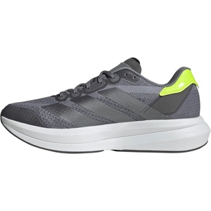 adidas Mens Duramo Speed 2 Running Sneakers Shoes – White(Grey/Iron Metallic/Lucid Lemon)