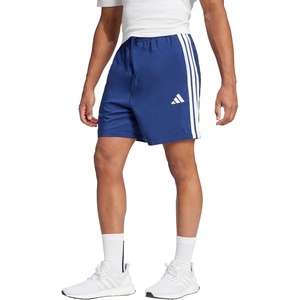adidas Men’s Essentials 3-Stripes Chelsea 7-inch Shorts(Dark Blue/White)